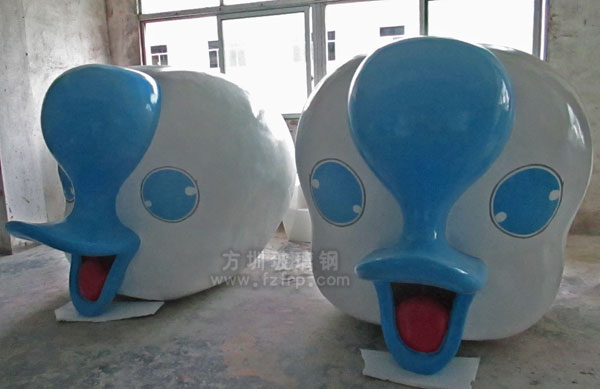 大型吉祥物玻璃鋼卡通雕塑頭部 大型吉祥物玻璃鋼卡通雕塑頭部